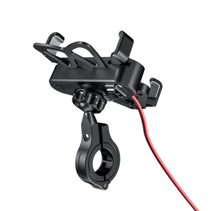 M10 2.4A Charging Version Kewig Motorcycle Electric Car Mobile Phone Navigation Waterproof Bracket - Holder by Kewig | Online Shopping UK | buy2fix