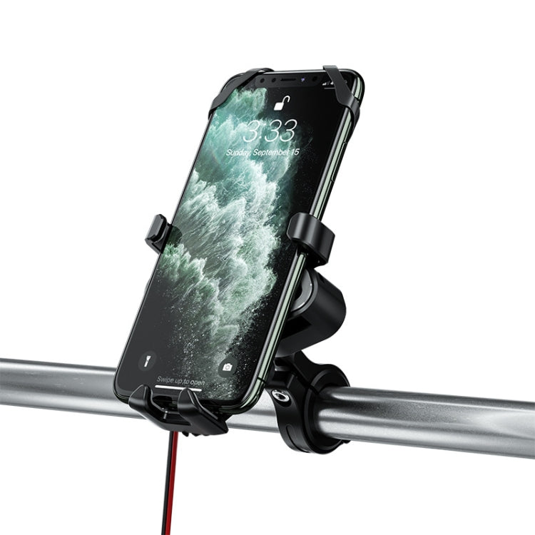 M10 2.4A Charging Version Kewig Motorcycle Electric Car Mobile Phone Navigation Waterproof Bracket - Holder by Kewig | Online Shopping UK | buy2fix