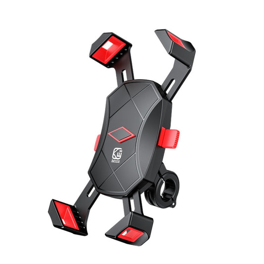 Kewig Reflection To Fall Shockproof Bicycle Bracket Motorcycle Four-Claw Mobile Phone Holder(M113-A) - Holder by Kewig | Online Shopping UK | buy2fix