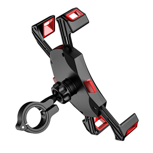 Kewig Reflection To Fall Shockproof Bicycle Bracket Motorcycle Four-Claw Mobile Phone Holder(M113-A) - Holder by Kewig | Online Shopping UK | buy2fix