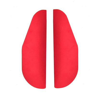 Car Rear View Mirror Rain Eyebrow Cover Catering Mirror Aluminum Alloy Rain Shield(Aluminum Alloy Red) by buy2fix