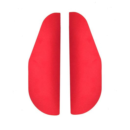 Car Rear View Mirror Rain Eyebrow Cover Catering Mirror Aluminum Alloy Rain Shield(Aluminum Alloy Red) by buy2fix