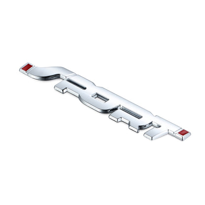 6 PCS Metal 3D Stereo Car Sticker Modified Sport Tail Sticker Body Sticker(Silver) by buy2fix