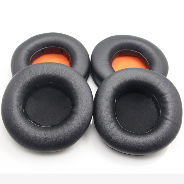 1 Pair Thicken Sponge Headset Set 90mm Earmuffs For Kraken 7.1 V2 Pro(Orange) - Earmuff & Pad by buy2fix | Online Shopping UK | buy2fix