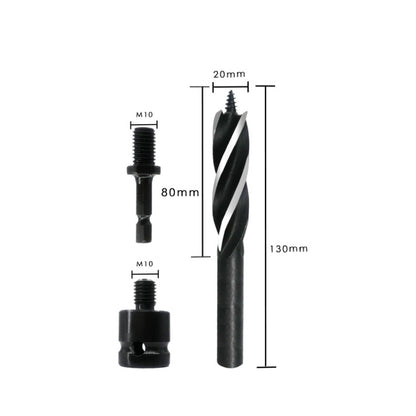 Electric Wrench Hole Opener Woodman Door Lock Rhinestone Drill Template Rejection Drill Bit, Model: 20mm - Drill & Drill Bits by buy2fix | Online Shopping UK | buy2fix