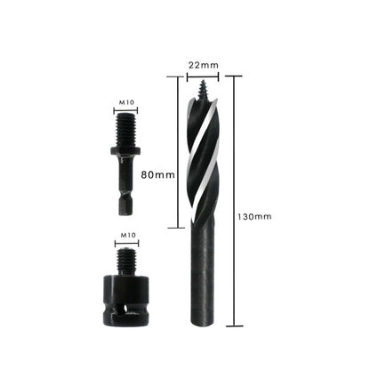 Electric Wrench Hole Opener Woodman Door Lock Rhinestone Drill Template Rejection Drill Bit, Model: 22mm - Drill & Drill Bits by buy2fix | Online Shopping UK | buy2fix