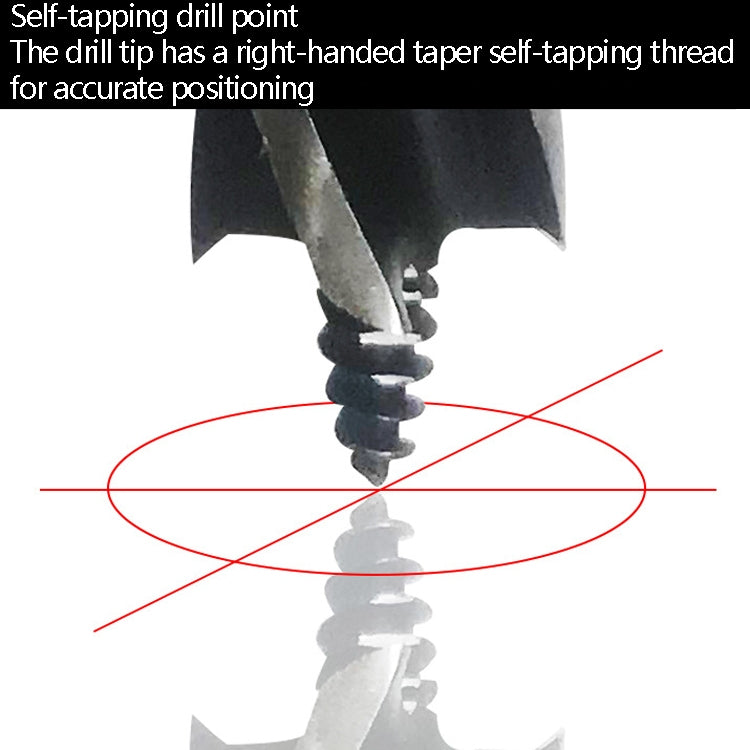 Electric Wrench Hole Opener Woodman Door Lock Rhinestone Drill Template Rejection Drill Bit, Model: 22mm - Drill & Drill Bits by buy2fix | Online Shopping UK | buy2fix