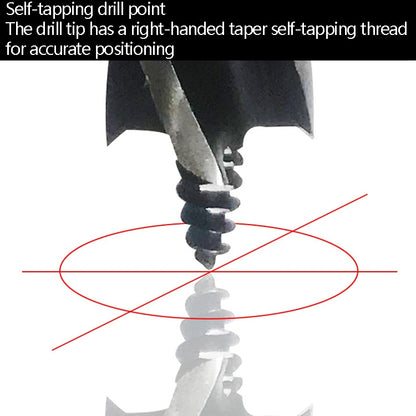 Electric Wrench Hole Opener Woodman Door Lock Rhinestone Drill Template Rejection Drill Bit, Model: 25mm - Drill & Drill Bits by buy2fix | Online Shopping UK | buy2fix