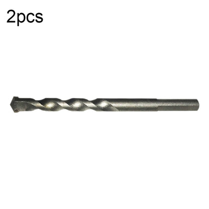 2pcs Hand Electric Drill Shock Drill Wall Mix Soil Cement Wall Construction Drill Bit, Model: 12x115mm Triangle Handle - Drill & Drill Bits by buy2fix | Online Shopping UK | buy2fix