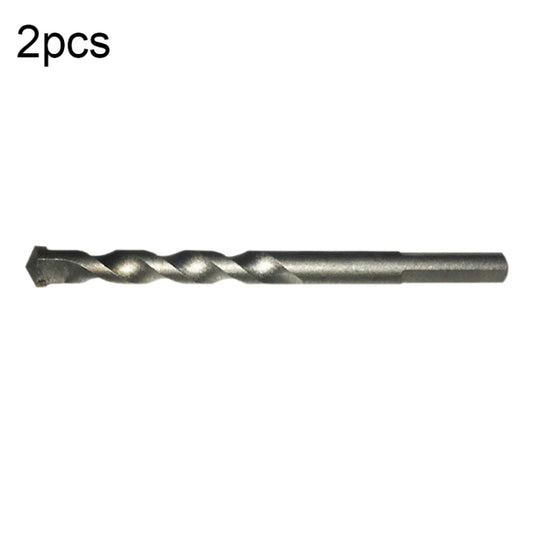 2pcs Hand Electric Drill Shock Drill Wall Mix Soil Cement Wall Construction Drill Bit, Model: 12x115mm Triangle Handle - Drill & Drill Bits by buy2fix | Online Shopping UK | buy2fix