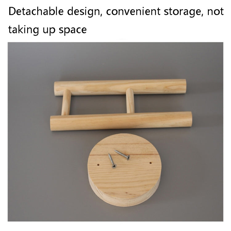 2 PCS Wooden Headphones BracketIn Wooden Headphones Show Racks(Square Bottom) by buy2fix