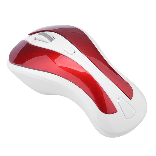PR-01 1600 DPI 7 Keys Flying Squirrel Wireless Mouse 2.4G Gyroscope Game Mouse(White Red) by buy2fix