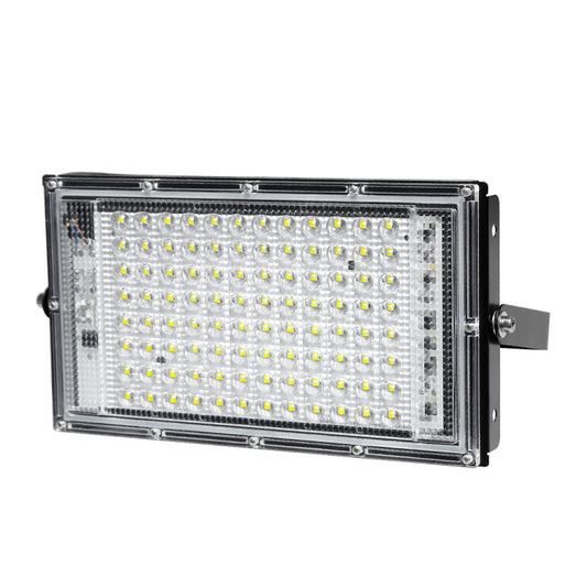 Waterproof LED Flood Light Outdoor Garden Light Construction Site Lighting Project Light, Specs: 100W 96 Beads (Cool White) - Floodlights by buy2fix | Online Shopping UK | buy2fix