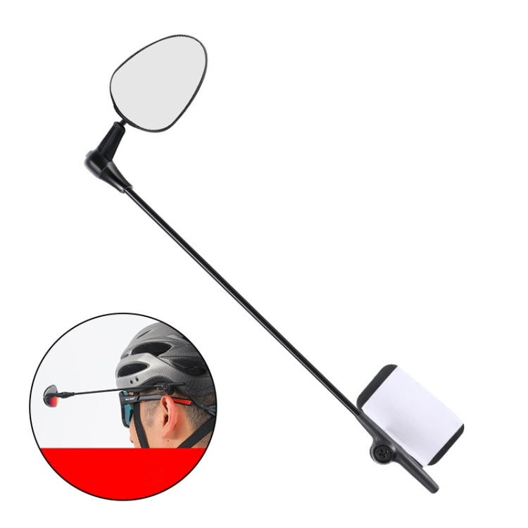 WEST BIKING Mountain Road Bike Helmet Mini Reflective Convex Rearview Mirror by buy2fix