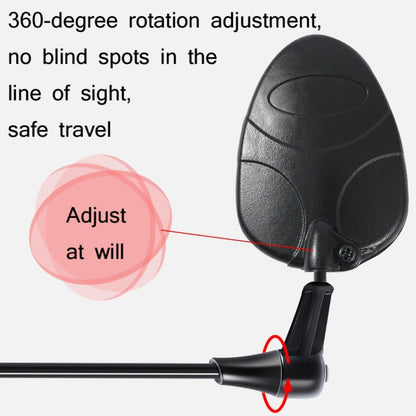 WEST BIKING Mountain Road Bike Helmet Mini Reflective Convex Rearview Mirror by buy2fix