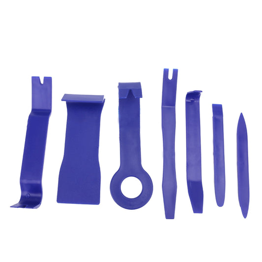 7 PCS Car Audio Conversion Tool DVD Audio Door Panel Disassembly Instrument Panel Disassemble Set Tool(Blue) - Hand Tool Sets by buy2fix | Online Shopping UK | buy2fix