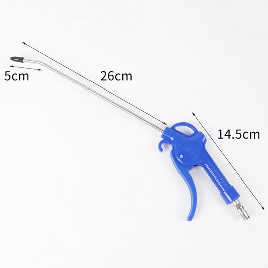 Large Air Volume Metal Pneumatic High-Pressure Dust Collector Dust Blowing Pneumatic Tool, Specification: Long, Random Color Delivery - Others by buy2fix | Online Shopping UK | buy2fix