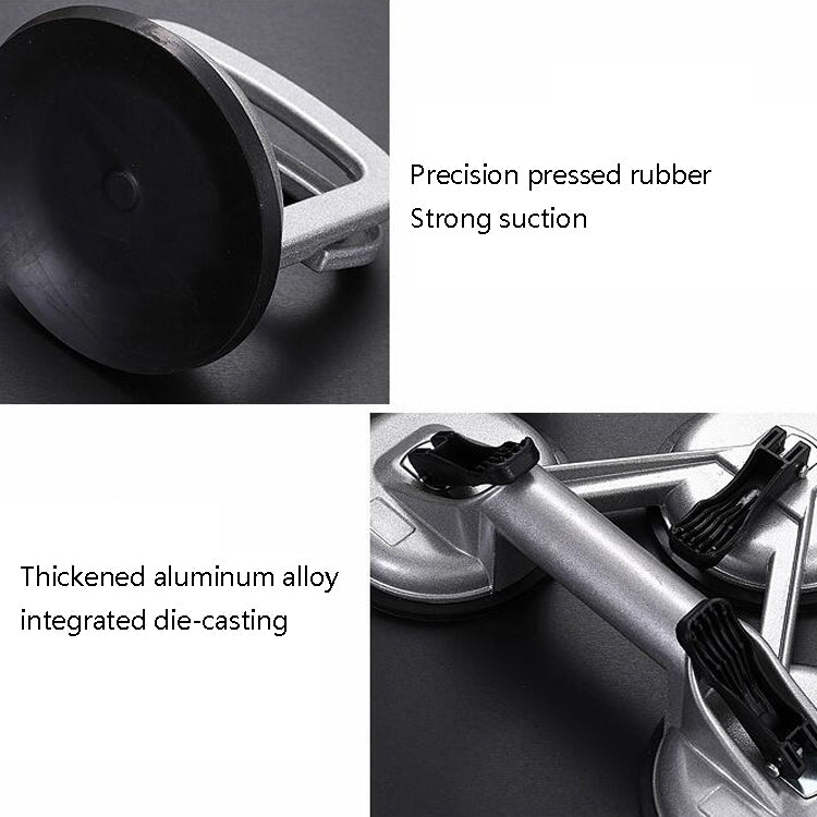 Aluminum Heavy-Duty Glass Suction Cup Hardware Tool, Model: Three Claws - Hand Tool Sets by buy2fix | Online Shopping UK | buy2fix