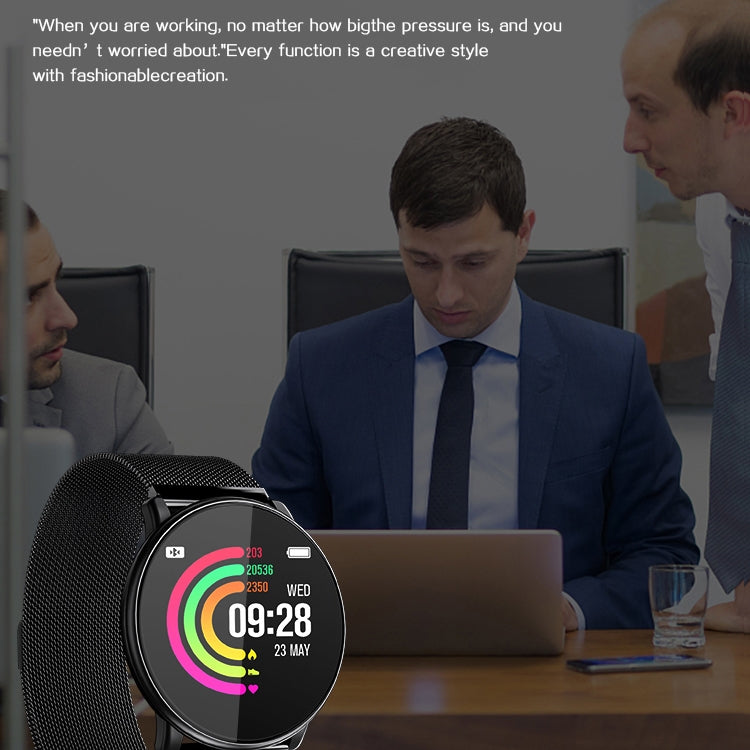 Q88 Smart Watch IP68 Waterproof Men Sports Smartwatch Android Bluetooth Watch Support Heart Rate / Call Reminder / Pedometer / Sleep Monitoring / Tracker(Black Red) - Smart Watches by buy2fix | Online Shopping UK | buy2fix