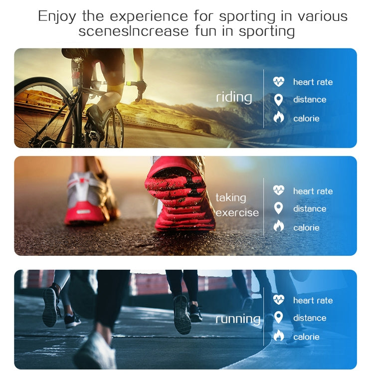 Q88 Smart Watch IP68 Waterproof Men Sports Smartwatch Android Bluetooth Watch Support Heart Rate / Call Reminder / Pedometer / Sleep Monitoring / Tracker(Black Red) - Smart Watches by buy2fix | Online Shopping UK | buy2fix