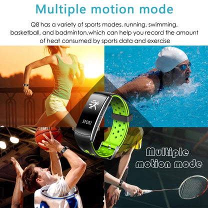Smart Watch Heart Rate Monitor IP68 Waterproof Fitness Tracker Blood Pressure GPS Bluetooth for Android IOS women men(Green) by buy2fix