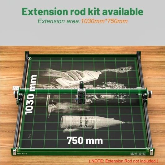 NEJE MAX 4 E80 750 X 460mm DIY CNC Desktop 3D Laser Engraving Machine - DIY Engraving Machines by NEJE | Online Shopping UK | buy2fix