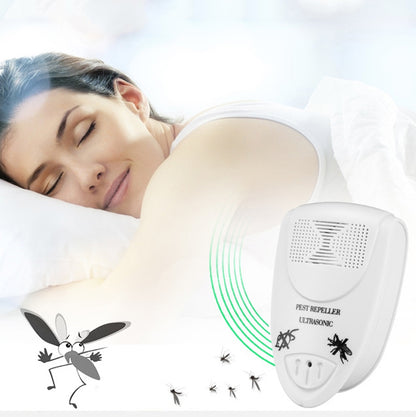 LI-3110 Ultrasonic Electronic Rat Repeller Household Smart Insect Repellent, Style: UK Plug(Black) - Repellents by buy2fix | Online Shopping UK | buy2fix