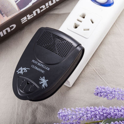 LI-3110 Ultrasonic Electronic Rat Repeller Household Smart Insect Repellent, Style: UK Plug(Black) - Repellents by buy2fix | Online Shopping UK | buy2fix