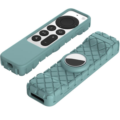 2 PCS Remote Control All-Inclusive Protective Cover, Applicable Model: For Apple TV 4K(Black) - Remote Control Covers by buy2fix | Online Shopping UK | buy2fix