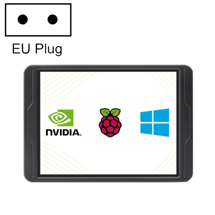 Waveshare 8 Inch 2K IPS 1536×2048 Optical Bonding Toughened Glass Panel Touch Display, Plug:EU Plug by buy2fix