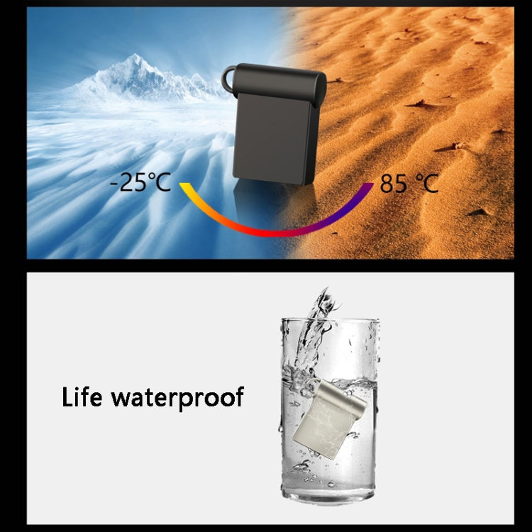 Zsumi1 USB2.0 High Speed Mini Metal U Disk, Capacity:4GB(Gun Color) by buy2fix