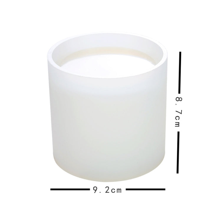 BM-02 Flower Pot Cup Pen Holder Silicone Mold(Roun) - Arts & Crafts by buy2fix | Online Shopping UK | buy2fix