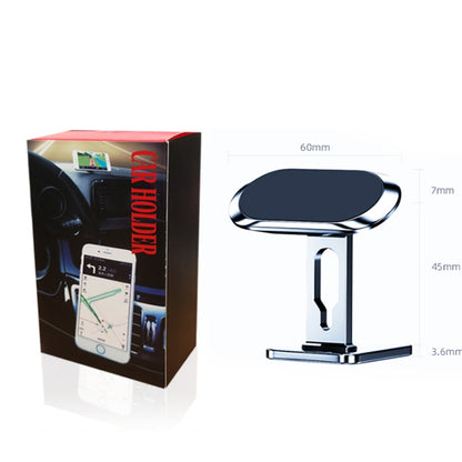 2 PCS Multifunctional Car Phone Holder Magnetic Suction Instrument Panel Navigation Suction Cup Holder, Colour: S17 Black by buy2fix