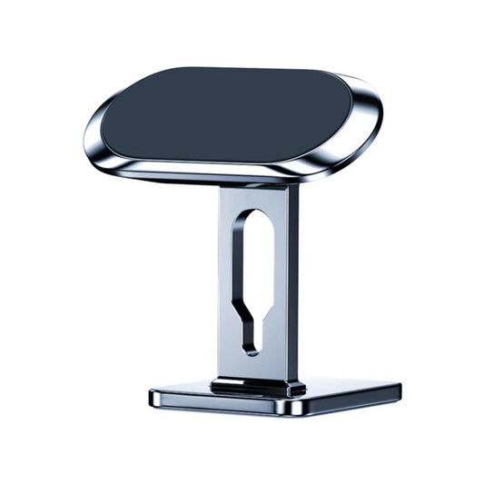 2 PCS Multifunctional Car Phone Holder Magnetic Suction Instrument Panel Navigation Suction Cup Holder, Colour: S17 Silver by buy2fix