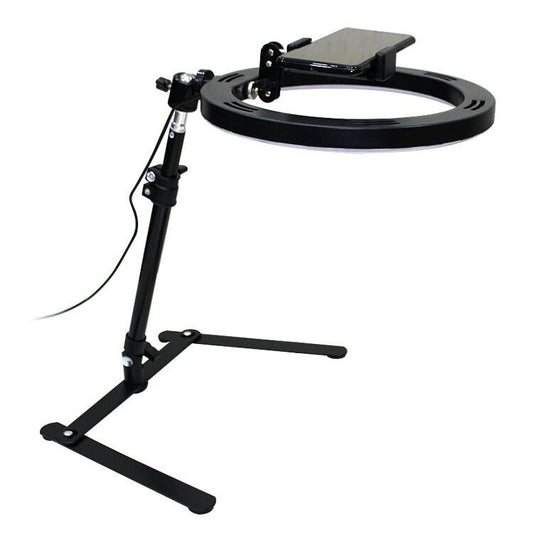 Overhead Shooting Bracket Ring Fill Light Set Live Beautifying LED Light Stand(Bracket + Lamp) - Ring Light by buy2fix | Online Shopping UK | buy2fix