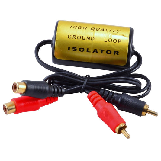 RCA Audio Filter Eliminates Audio-Sounding Noise Lifting Sound Car Audio Filters - Car Amplifiers by buy2fix | Online Shopping UK | buy2fix