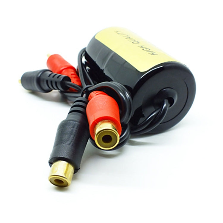RCA Audio Filter Eliminates Audio-Sounding Noise Lifting Sound Car Audio Filters - Car Amplifiers by buy2fix | Online Shopping UK | buy2fix