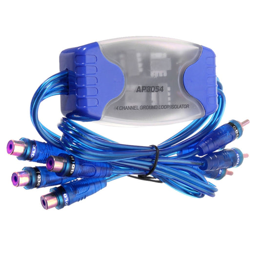 4RCA Audio Filter Eliminates Audio-Sounding Noise To Improve Sound Car Audio Filters - Car Amplifiers by buy2fix | Online Shopping UK | buy2fix