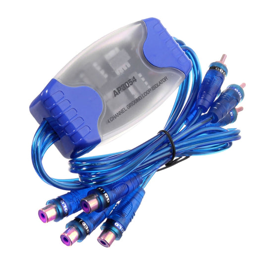 4RCA Audio Filter Eliminates Audio-Sounding Noise To Improve Sound Car Audio Filters - Car Amplifiers by buy2fix | Online Shopping UK | buy2fix