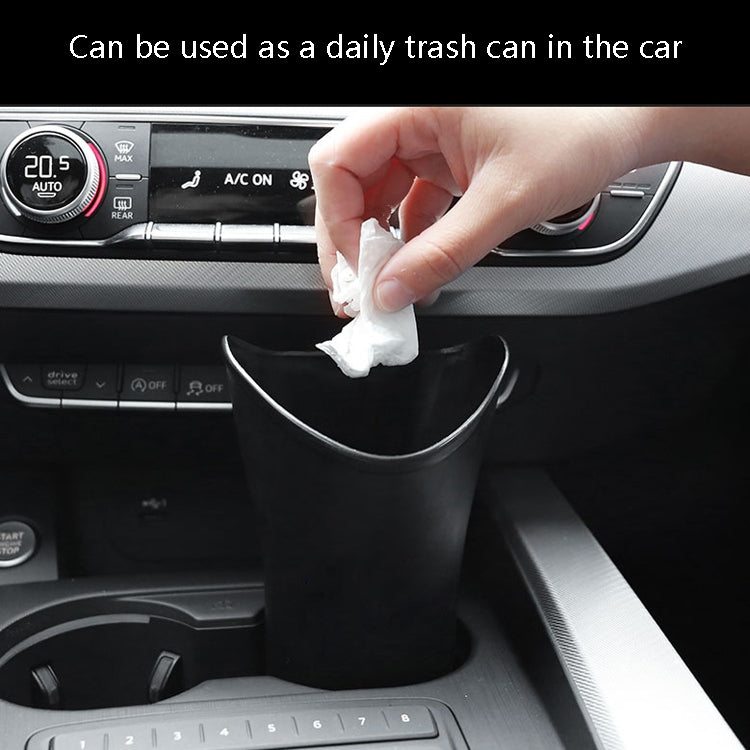 Car Umbrella Holder Waterproof Storage Bucket With Hook Clip(Black) by buy2fix