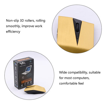 M-189 2.4GHz 6 Keys 2.4G Wireless Cool Game Mouse(Black) by buy2fix