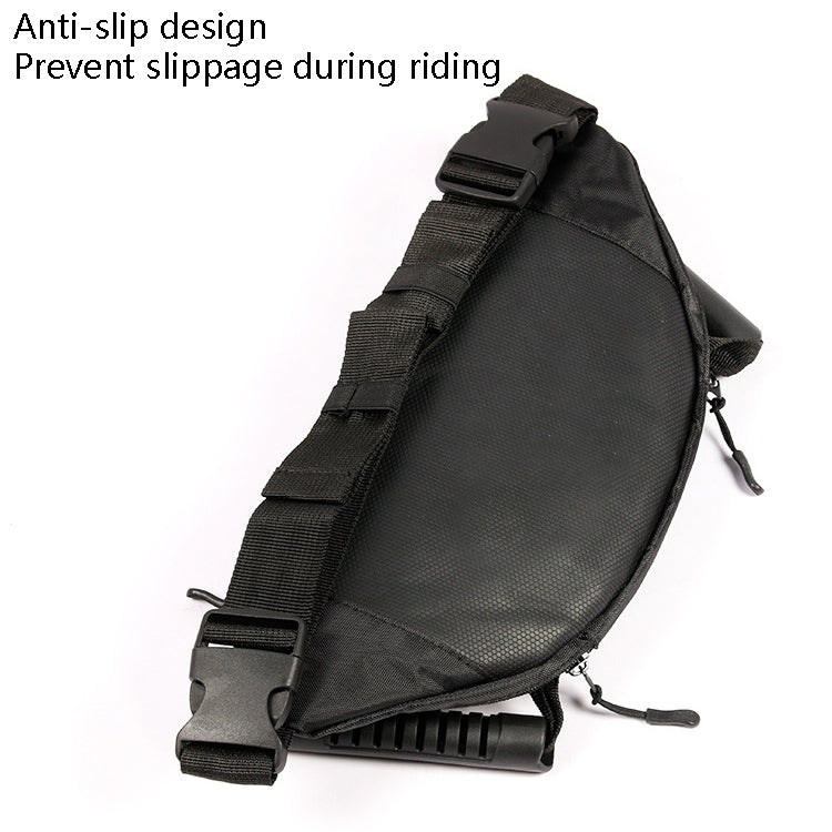 MESOROCK MTXB1018 Motorcycle Pocket Handle Riding Back Seat Safety Handle Multi-Function Dumplings Package(Black) - Bags & Luggages by buy2fix | Online Shopping UK | buy2fix