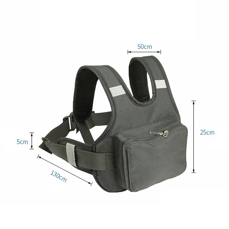 MTBD1063 Electric Motorcycle Seat Belt Child Seat Belt Baby Strap(Black) - Protective Gear by buy2fix | Online Shopping UK | buy2fix