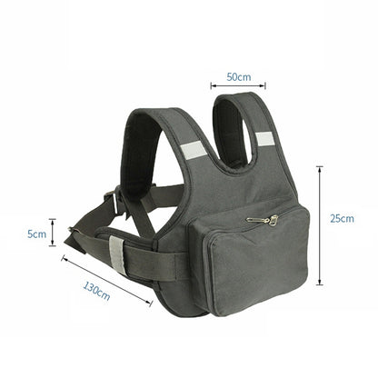MTBD1063 Electric Motorcycle Seat Belt Child Seat Belt Baby Strap(Black) - Protective Gear by buy2fix | Online Shopping UK | buy2fix