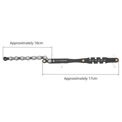 CYCLINGBOX BG-201401 Bicycle Repair Flywheel Disassembly Wrench Mountain Bike Portable Fast Repair Wrench(Black) - Maintenance tools by buy2fix | Online Shopping UK | buy2fix