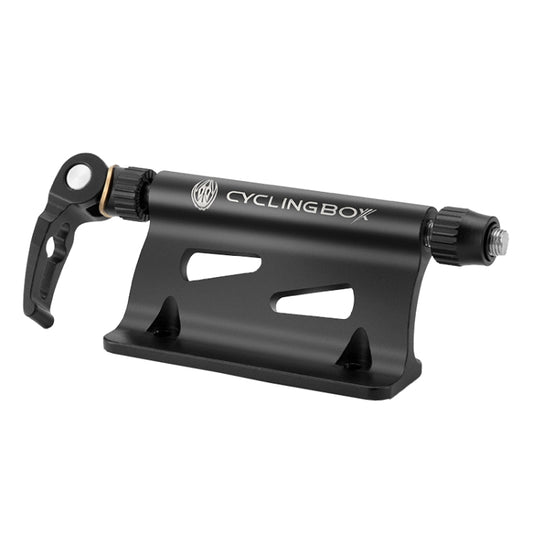 CYCLINGBOX BG-0171 Bike Aluminum Portable Quick-Removal Front Fork Fixed Frame Rear Hanging Frame Car Top Fixture Equipment(Black) by buy2fix