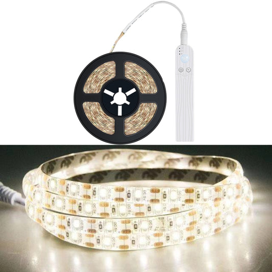 3m LED Battery Box Light Strip Intelligent Induction Dimming Soft Light Strip Drip Waterproof Cabinet Light Tape(6500K (Cold White)) - Sensor LED Lights by buy2fix | Online Shopping UK | buy2fix
