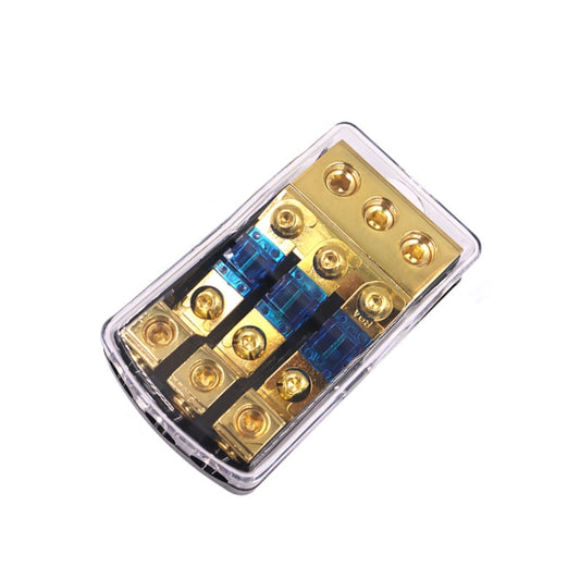 Car Audio Modification Fuse Holder Fuse Liner Fuse Splitter, Specification: 1 In 3 Out - Fuse by buy2fix | Online Shopping UK | buy2fix