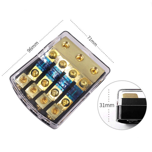 Car Audio Modification Fuse Holder Fuse Liner Fuse Splitter, Specification: 1 In 4 Out - Fuse by buy2fix | Online Shopping UK | buy2fix