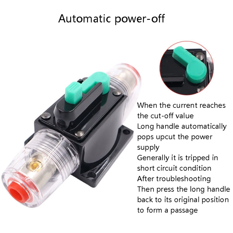 CB9 Car Audio Insurance RV Yacht Circuit Breaker Switch Short Circuit Overload Protection Switch, Specification: 50A - Fuse by buy2fix | Online Shopping UK | buy2fix